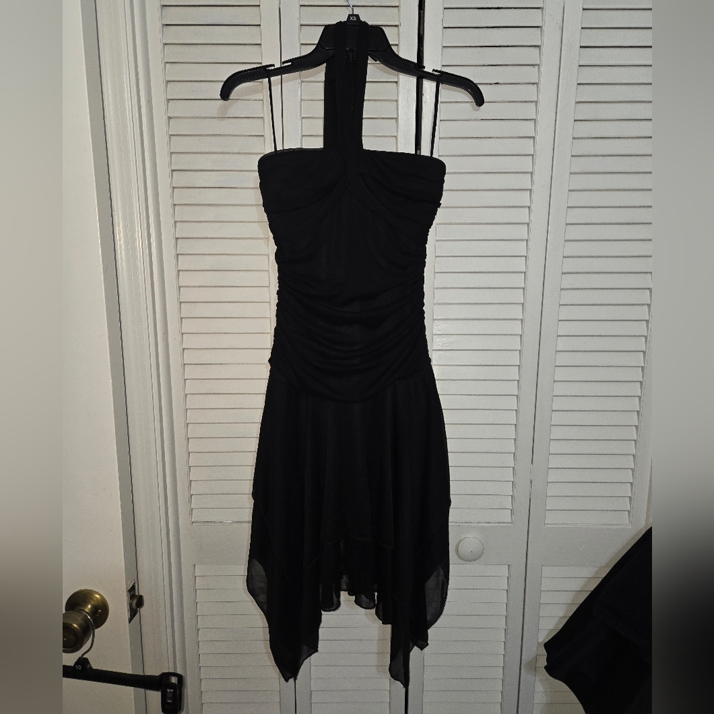 Ruby Rox Women's M Black Strapless Dress Vintage Prom Party